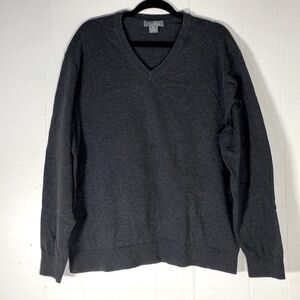 Daniel Cremieux Signature Collection Men’s Dark Gray Sweater Supima Cotton XL